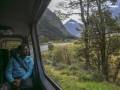 Traveling to Milford Sound in a small coach