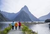 Views of Mitre Peak from the Milford Sound Harbour are awe-inspiring! 