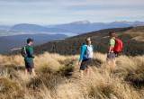 Enjoy the views of Lake Manapouri and look down over south Fiordland a true wilderness area